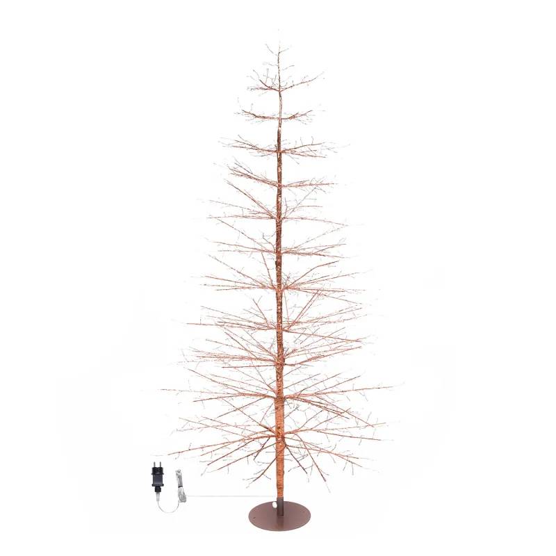 Lotti - Arbre lumineux Conique Tilleul Rose Gold H150cm Ø80cm 1120 MicroLED Blanc Chaud Fixe et Flash Lotti - Image 3