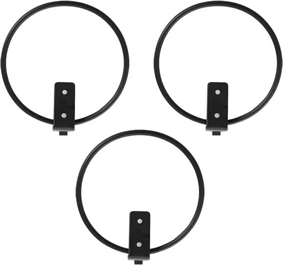 Support pour pot de fleurs,Anneaux pour pots de fleurs - Supports pour plantes - Pliables - Lot de 3 - 4 pouces-Lytech - Image 7