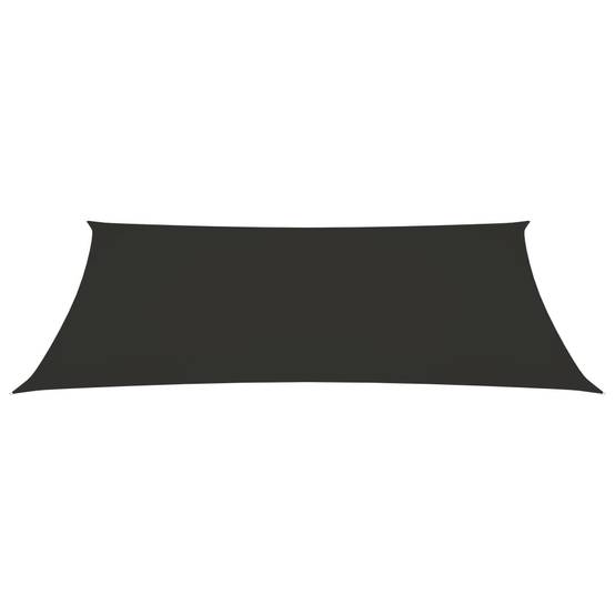 Helloshop26 - Voile toile d'ombrage parasol tissu oxford rectangulaire 2 x 4,5 m anthracite - Imagen 2