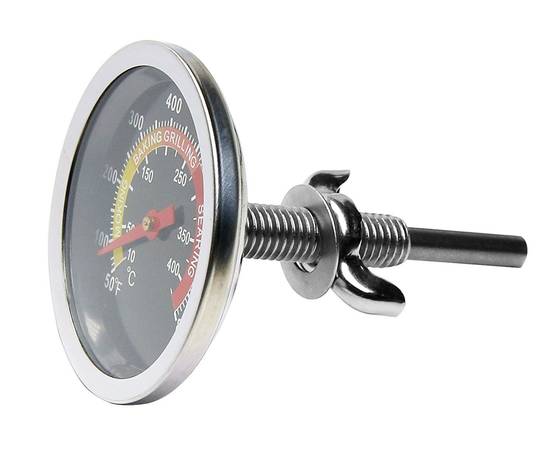 Thermomètre pour barbecue à charbon de bois - Thermomètre pour barbecue à fosse - pour la cuisson de la viande - 1 pièce-Lytech - Image 2
