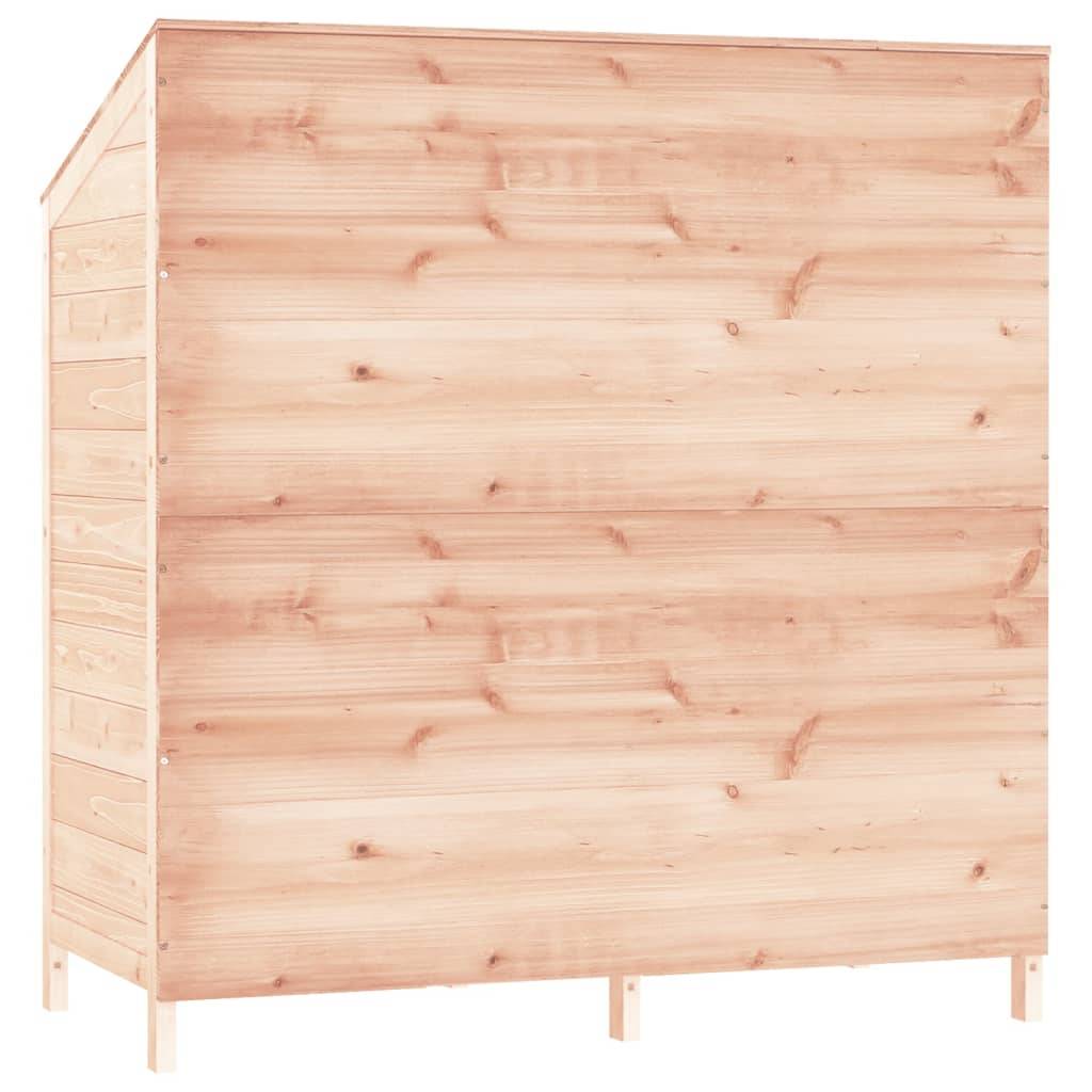 Abri de jardin 0.53m² - Cabane de jardin - Remise de jardin 102x52x112 cm Bois de sapin solide MAISON CHIC - Image 6