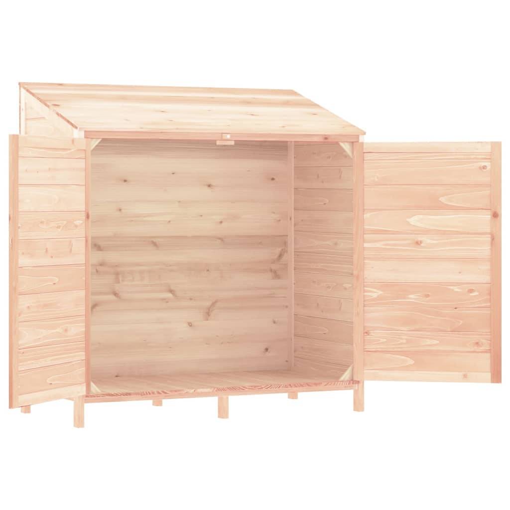 Abri de jardin 0.53m² - Cabane de jardin - Remise de jardin 102x52x112 cm Bois de sapin solide MAISON CHIC - Image 4