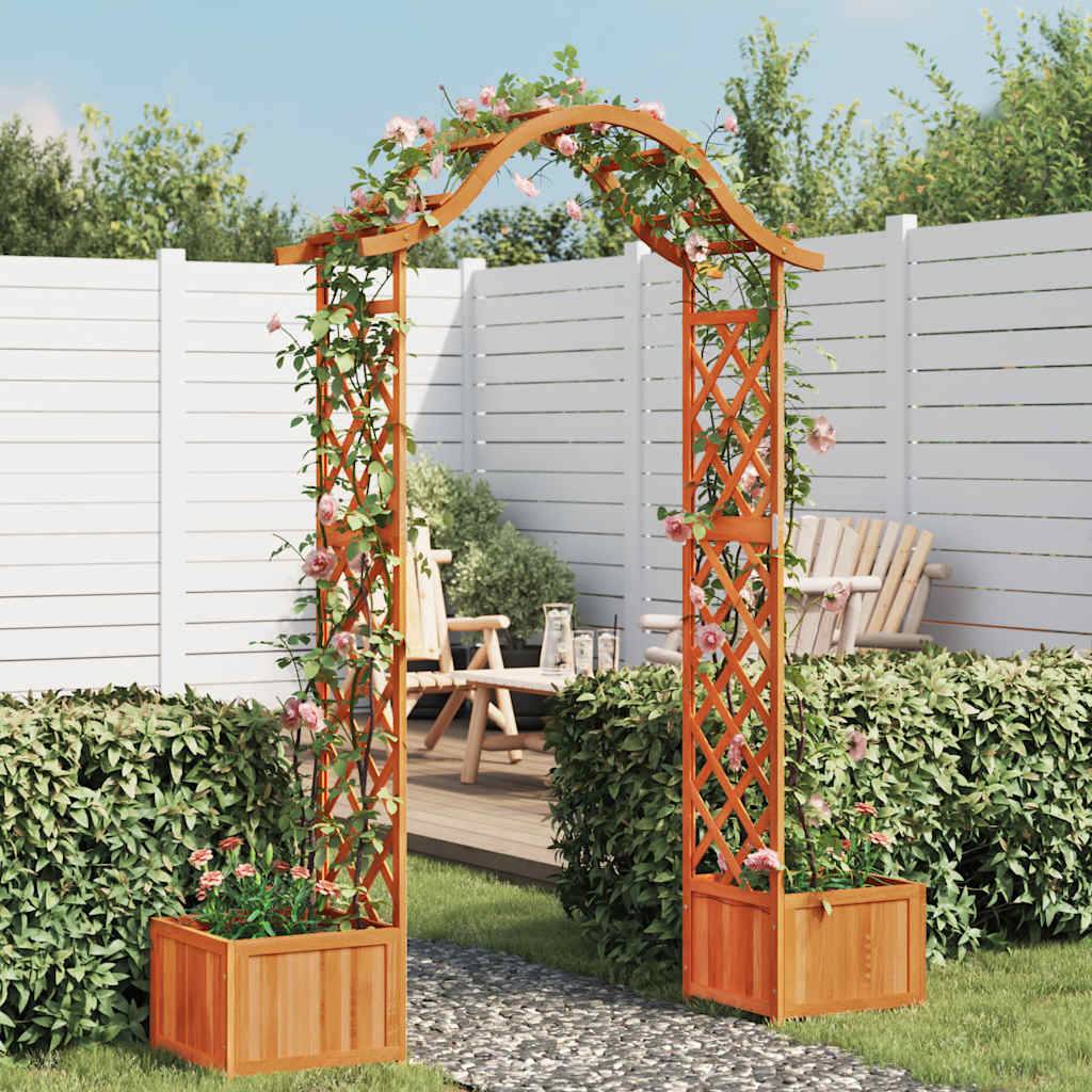 Pergola  Burney Brun  175 X 40 X 204 cm  - Prolenta Premium - Image 1
