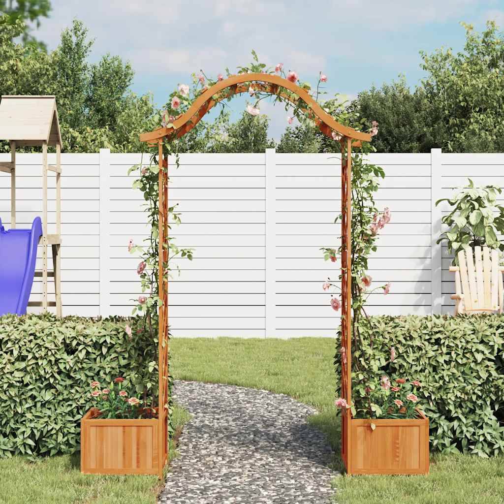 Pergola  Burney Brun  175 X 40 X 204 cm  - Prolenta Premium - Image 3