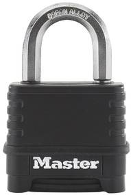Masterlock - Cadenas Excell® MASTER LOCK en zinc d'une largeur de 57 mm, combinaison programmable - M178EURD - Imagen 1