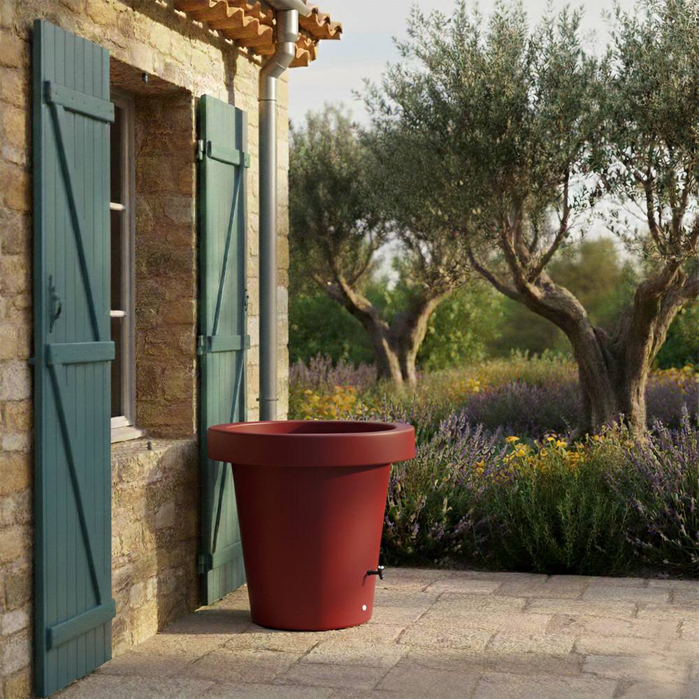 Récupérateur d'eau 2-en-1 420l lluvia + kit complet - plast'up rotomoulage - Imagen 2