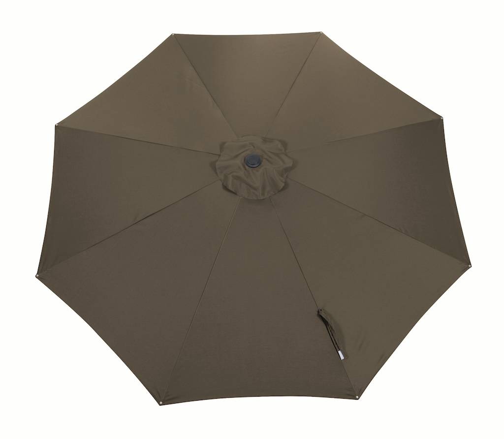 Proloisirs - Toile Parasol Mat Droit 300 par 8 Polyester 200gr SD - Taupe PROLOISIRS