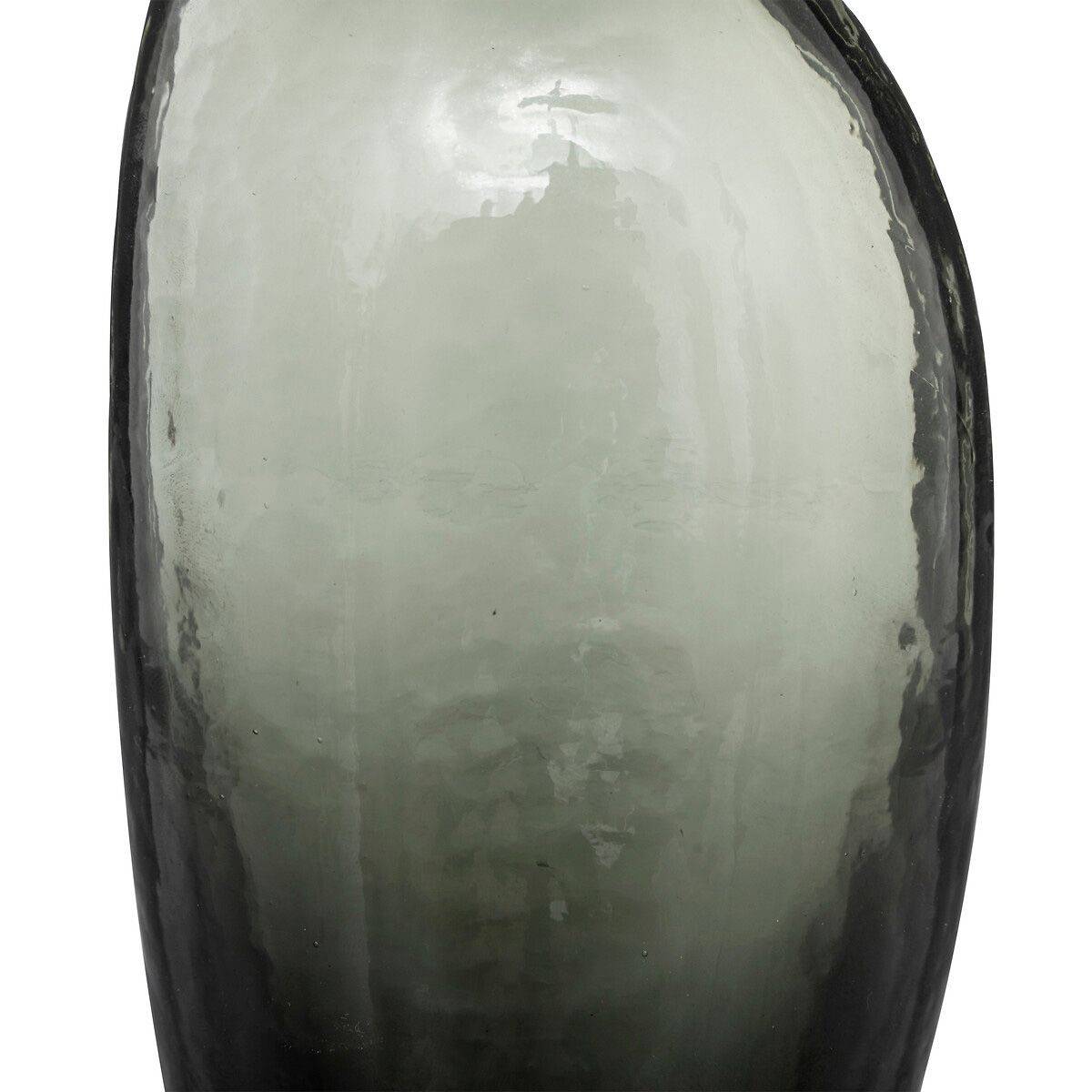 Atmosphera - Soliflore en Verre Design "Irrégulier" 19cm Gris - Image 2