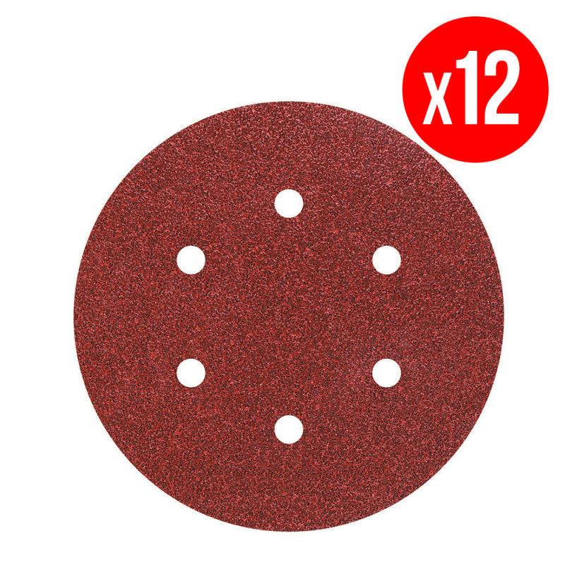 Wolfcraft - 12 disques auto-agrippants WOLFCRAFT 1838000 Ø150 Wolfcraft
