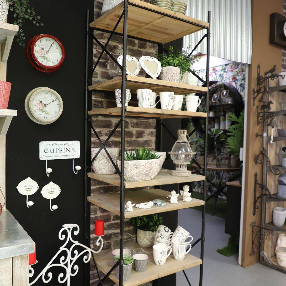 Horloge murale de cuisine style vintage - Clover | Rebecca Furniture