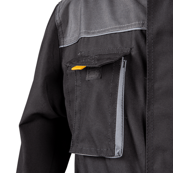 Combinaison de travail Comfort Plus Taille M Couleur Gris Protection Oxford 9 Poches VITO - Image 8