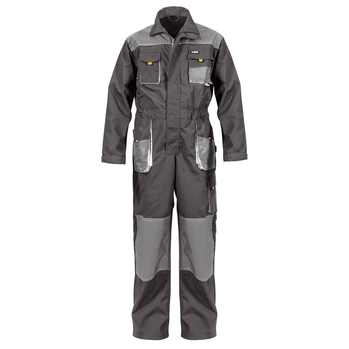 Combinaison de travail Comfort Plus Taille M Couleur Gris Protection Oxford 9 Poches VITO - Imagen 1