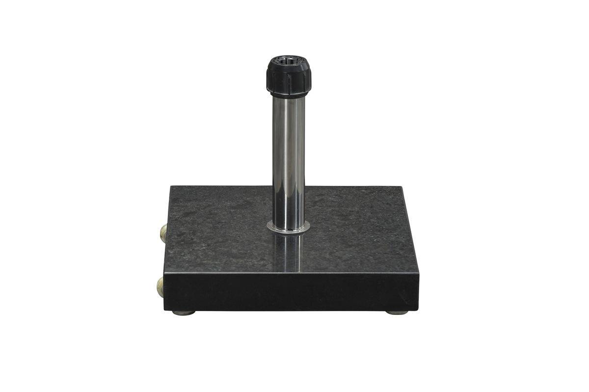 Pied de parasol en granit Einstein - 40 kg - anthracite royal - Image 3