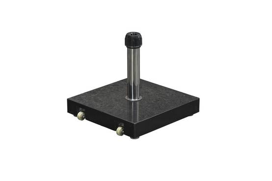Pied de parasol en granit Einstein - 40 kg - anthracite royal - Image 2