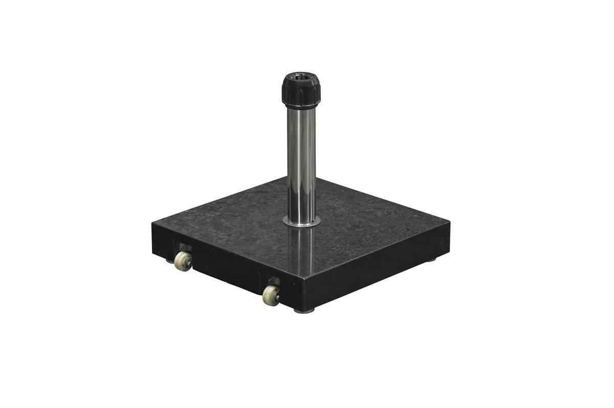 Pied de parasol en granit Einstein - 40 kg - anthracite royal - Image 2