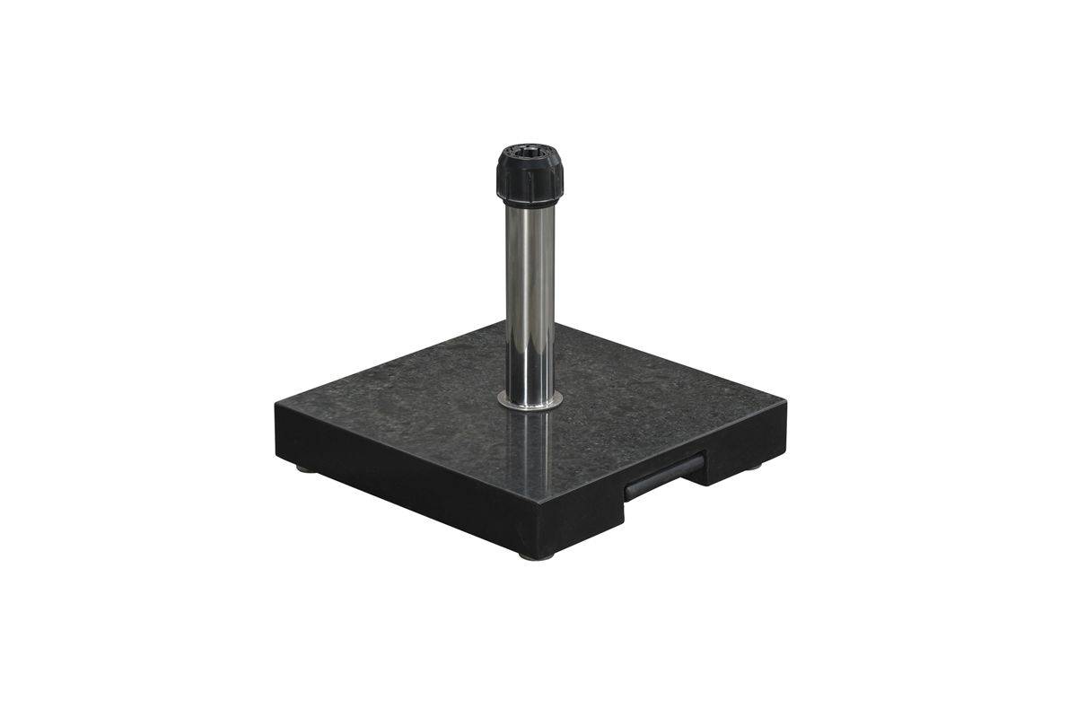 Pied de parasol en granit Einstein - 40 kg - anthracite royal - Image 4