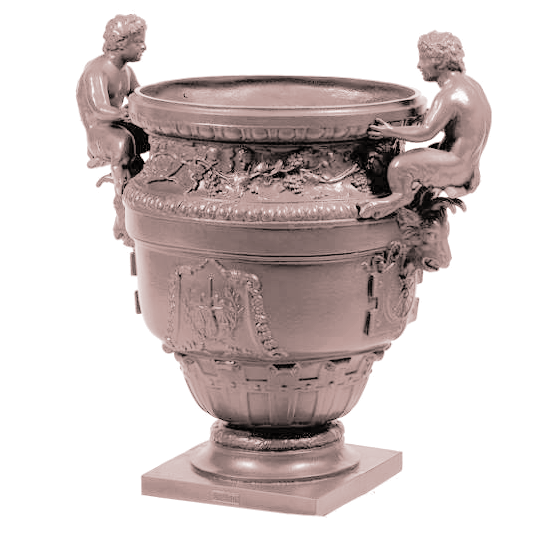 Vase aux diablotins Brun Antique, Dommartin - Imagen 1