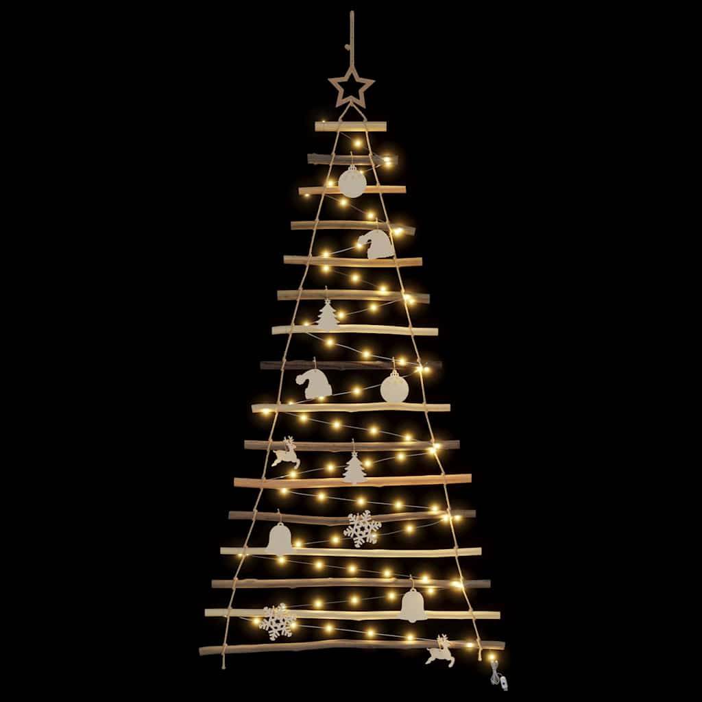 ComfortXL - Sapin de Noël Mural en Frêne Massif Lumineux LED pour Fêtes Intérieur/Extérieur 120 cm – ComfortXL Outdoor Living - Image 6