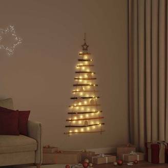 ComfortXL - Sapin de Noël Mural en Frêne Massif Lumineux LED pour Fêtes Intérieur/Extérieur 120 cm – ComfortXL Outdoor Living