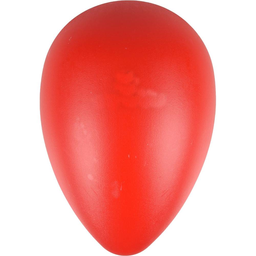Flamingo - Oeuf rouge en plastique M ø 13 cm x 18.5 cm de hauteur Jouet pour chien - Imagen 1