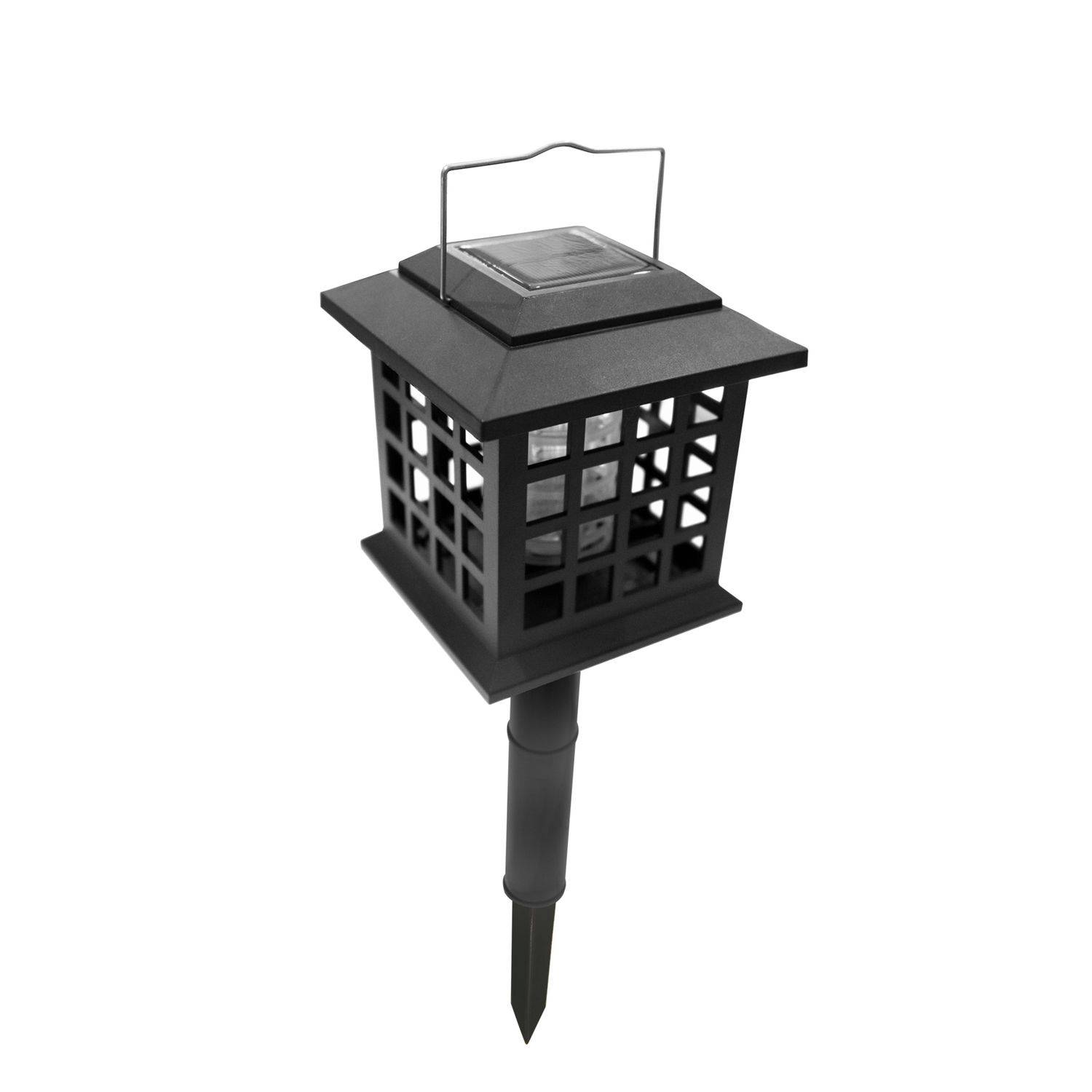 Sans Marque - Lampe LED solaire à planter - Anti-moustique - Noir - Toilinux - Imagen 1