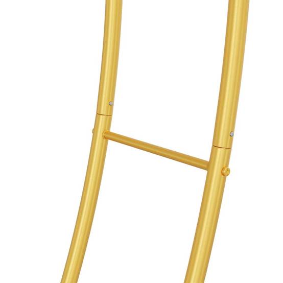 Arche de cérémonie dorée en acier pour mariage jardin design minimaliste 220cm - ComfortXL Outdoor Living - Image 8