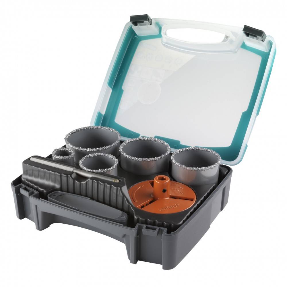 Wolfcraft - Coffret de maçonnerie maçonnerie béton, Diam.83 mm WOLFCRAFT - Imagen 1