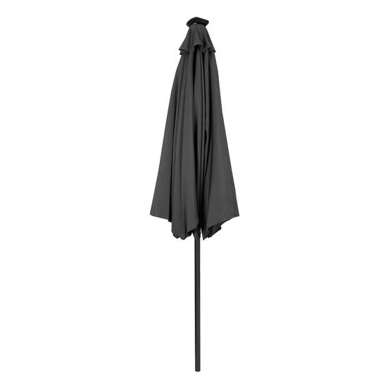 Monstershop - Parasol Inclinable à LED 2,7 m - Gris - Image 2