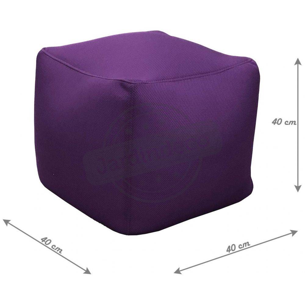 Proloisirs - Pouf de piscine Big Bag 40 cm Aubergine - Imagen 3