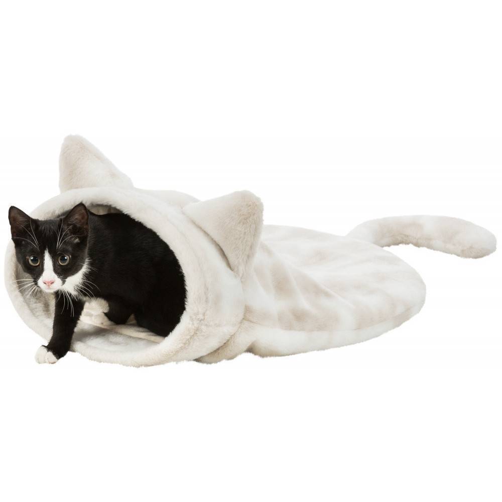 animallparadise - Sac douillet  34×23×55cm, blanc cassé pour chat - Imagen 1