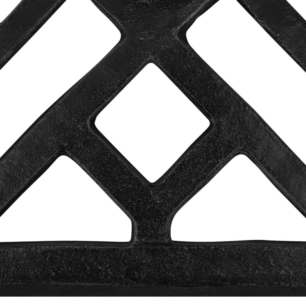 Vidaxl - Socle de parasol Noir 44x44x31 cm Fonte vidaXL 317763 - Image 4