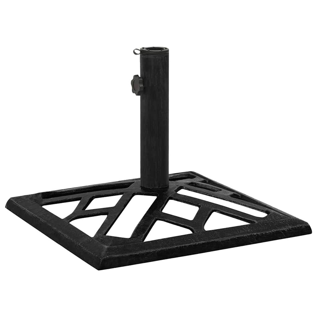 Vidaxl - Socle de parasol Noir 44x44x31 cm Fonte vidaXL 317763