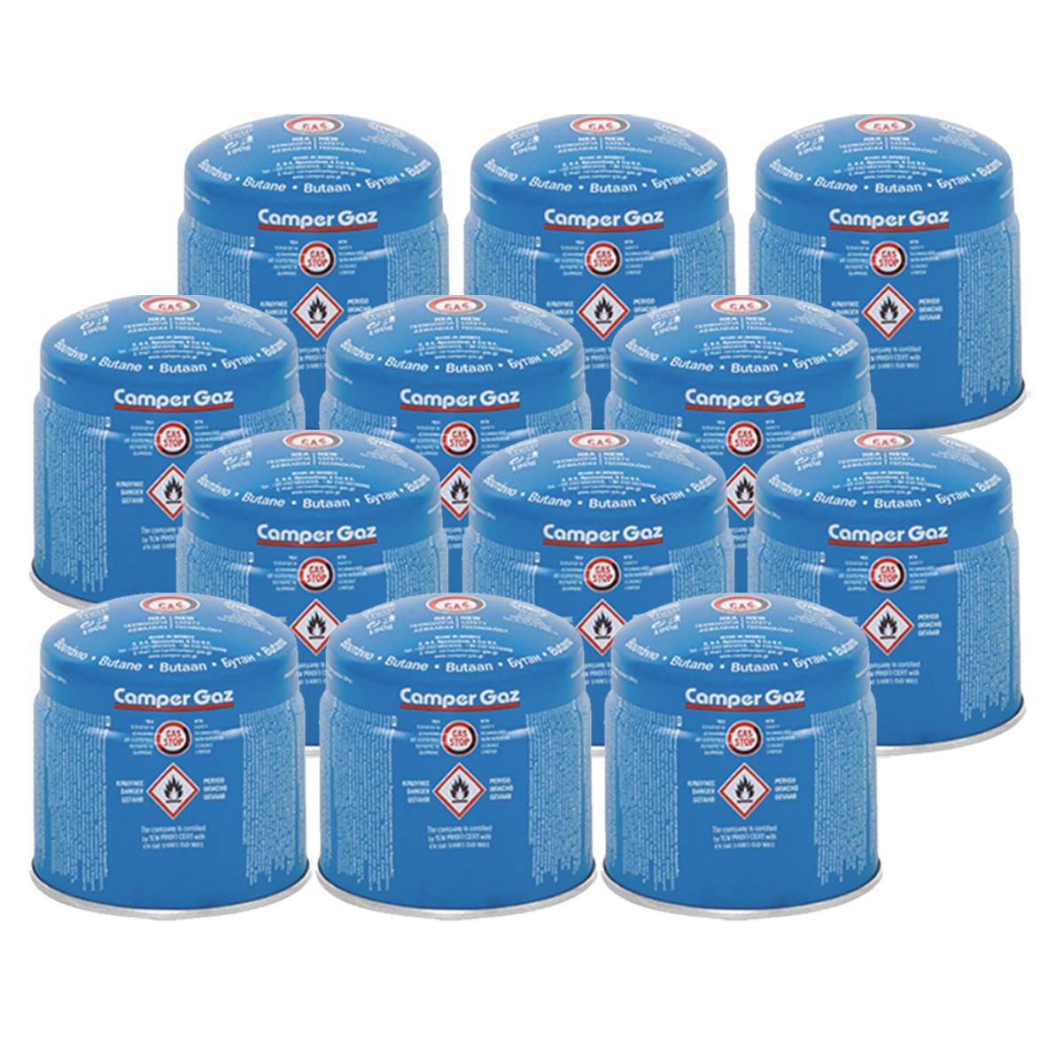 Pack De 36 Cartouches De Gaz KEMPER 190g - Butane Perçable Avec Sécurité Stop-gaz - Neuf