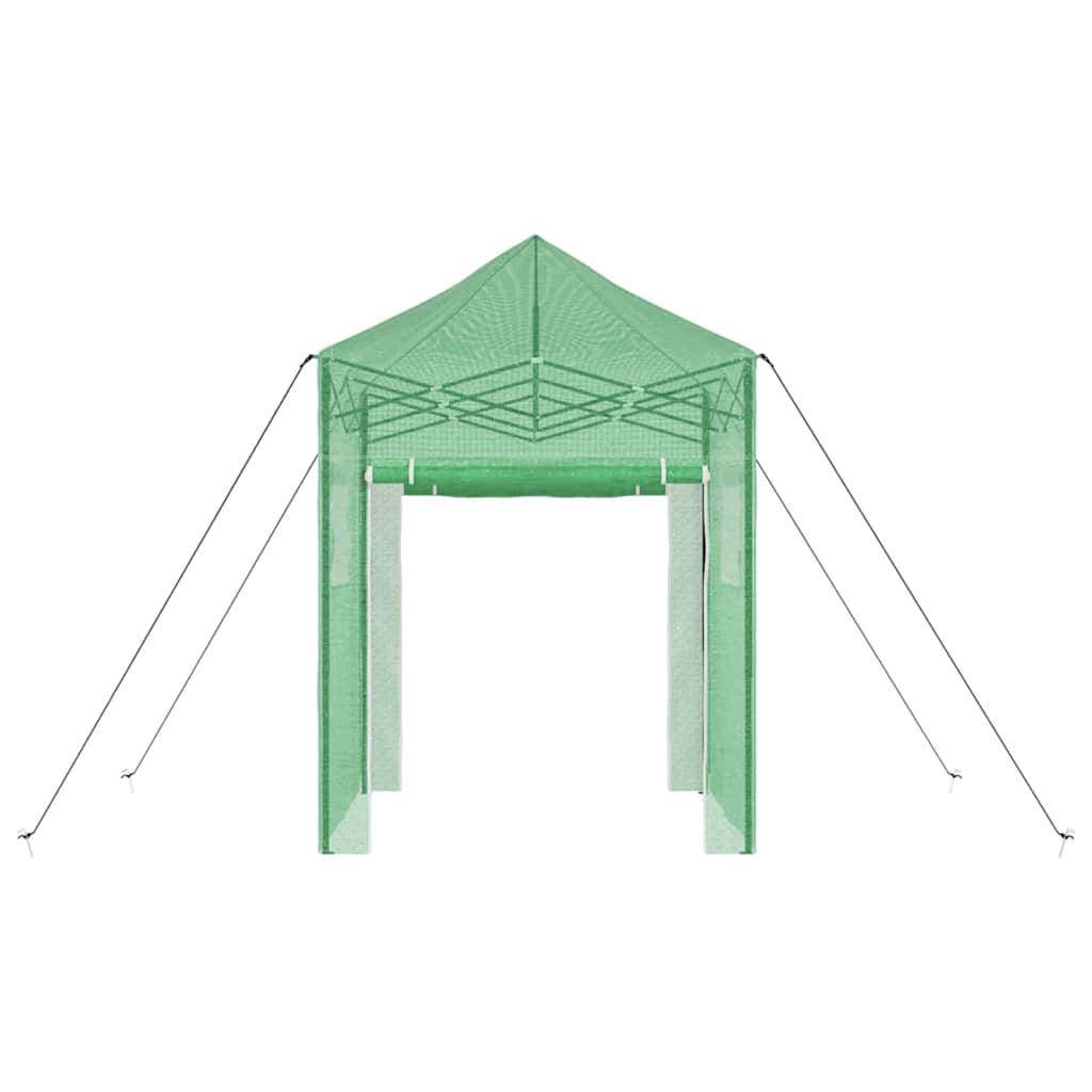 PANGIVO - Serre de jardin fer vert 200 x 200 x 300 cm - PANGIVO - Image 6