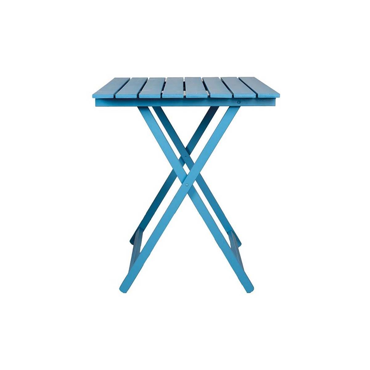 Italiadoc - Table pliante 60 x 80 cm en bois - Imagen 1