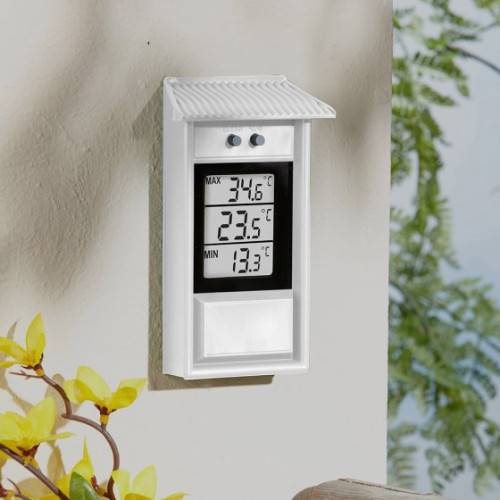 Inovalley - Thermomètre électronique MINI-MAXI blanc - Image 3
