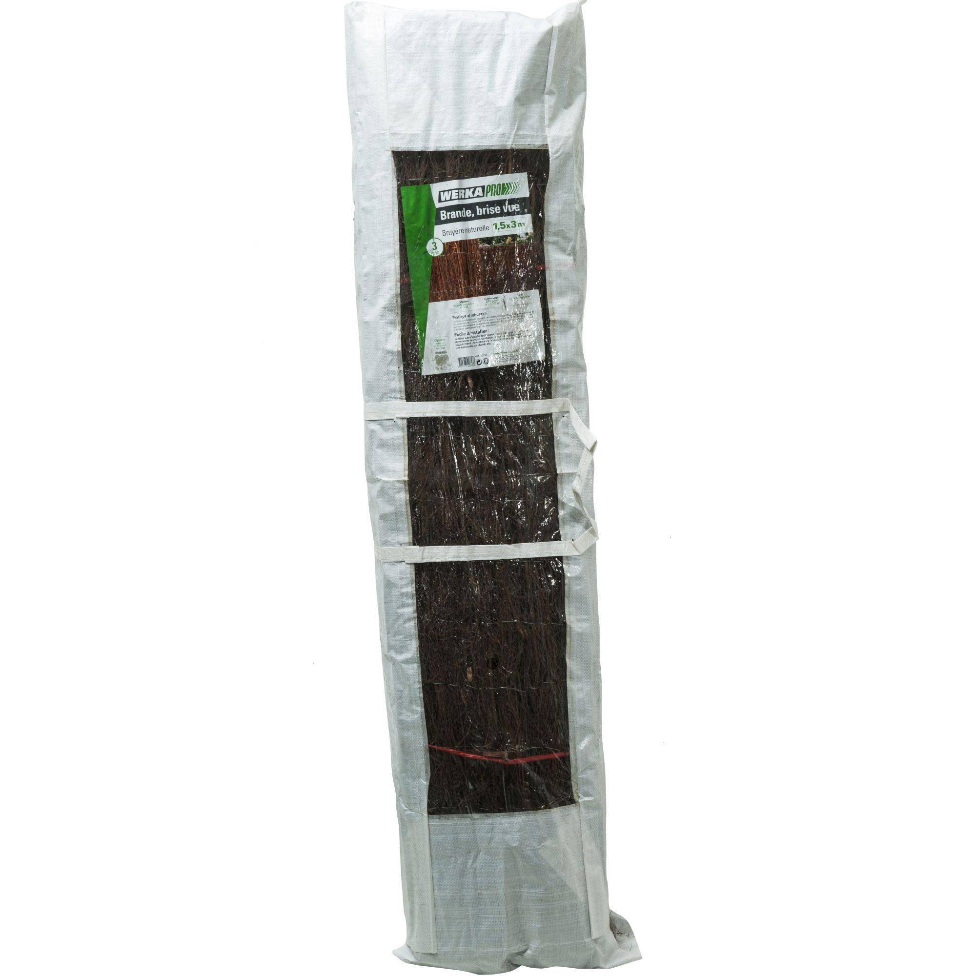 Brise vue brande de bruyère 3000g/m2 WERKA PRO - 1,5 x 3 m - Image 5