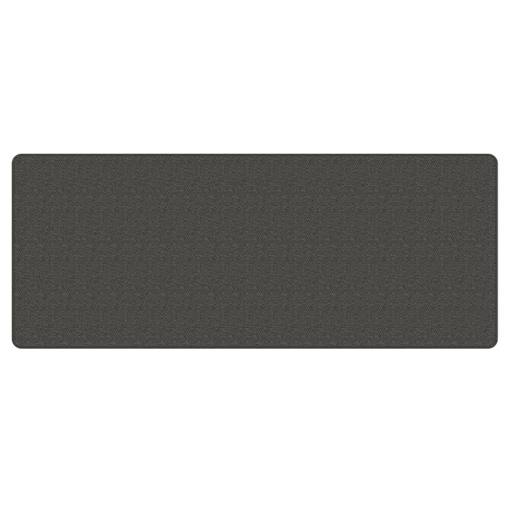 Tapis d'Entrée Lavable en Machine Aspect Sisal Naturel pour Couloir Cuisine Anthracite 80x200 cm – ComfortXL Outdoor Living - Image 3