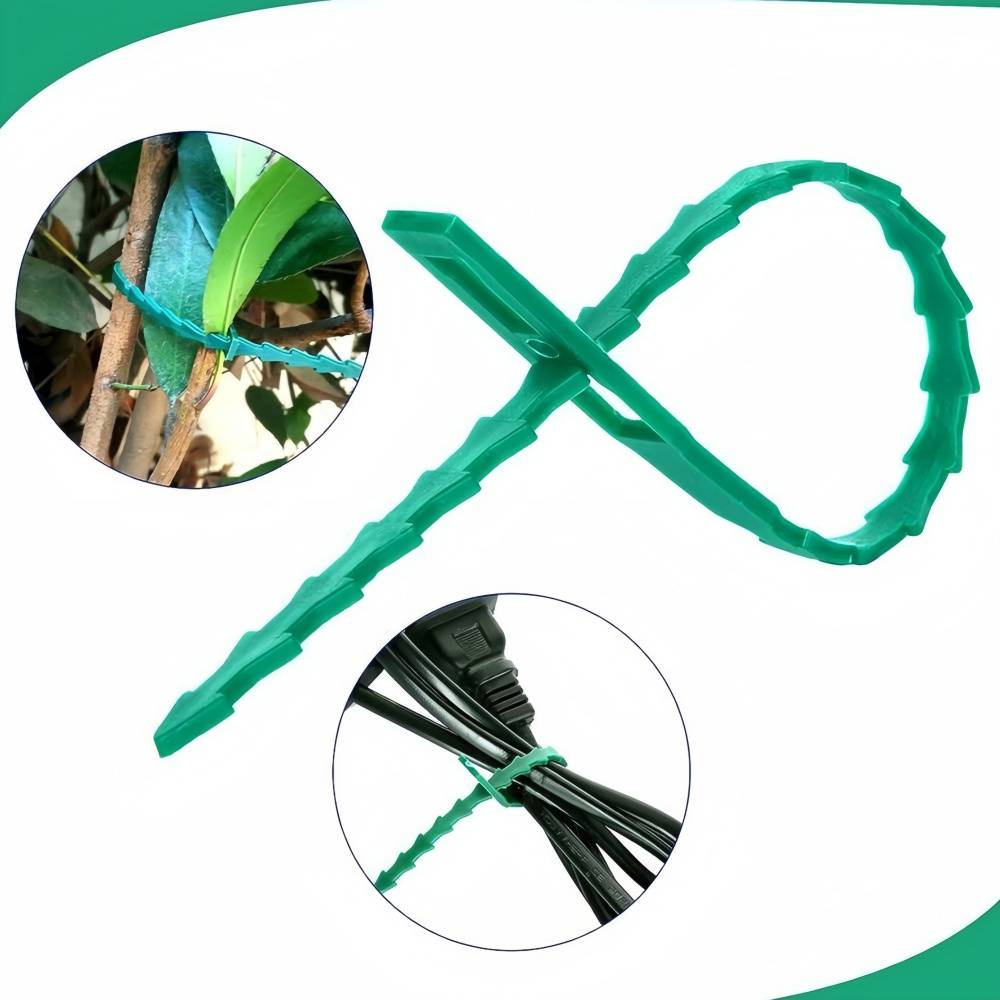 IntiMeg - 300 liens pour plantes ajustables de 22 cm IntiMeg - Image 5