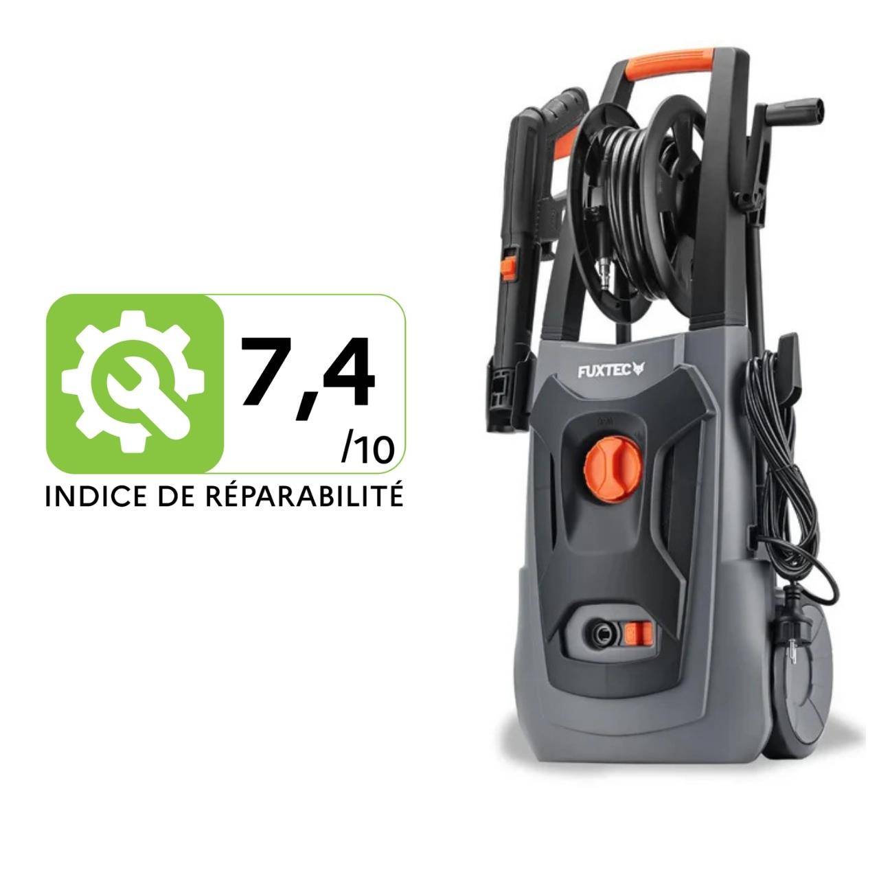 FUXTEC - Nettoyeur Haute Pression FUXTEC FX-HDR1800 - Image 1