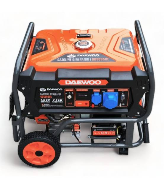 Groupe électrogène à essence 7500W, 230V démarrage électrique - DAEWOO GDS8950E - Image 4