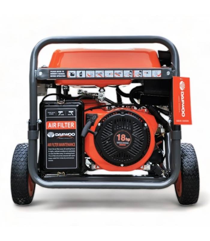 Groupe électrogène à essence 7500W, 230V démarrage électrique - DAEWOO GDS8950E - Image 5
