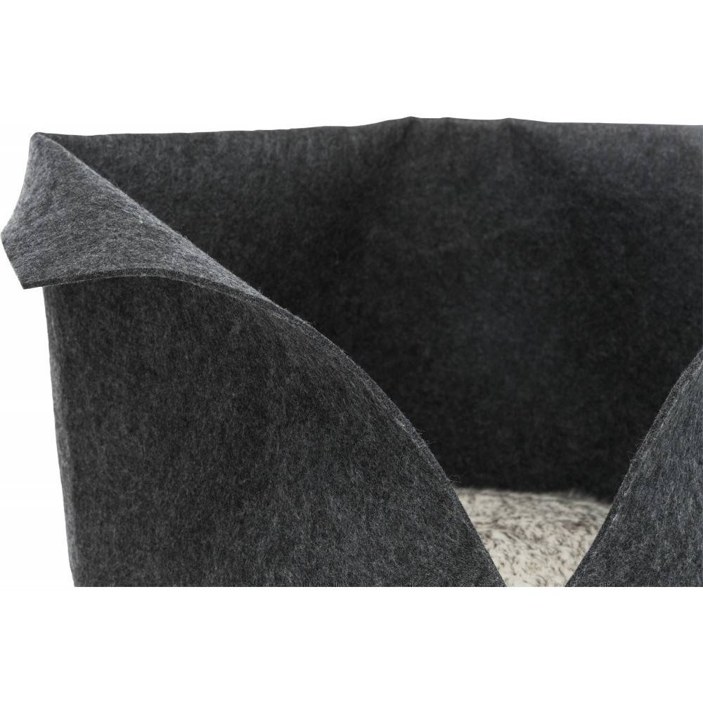 Trixie - Lit Luise en feutre (polyester) Dimensions: ø 40 cm pour chat - Imagen 3