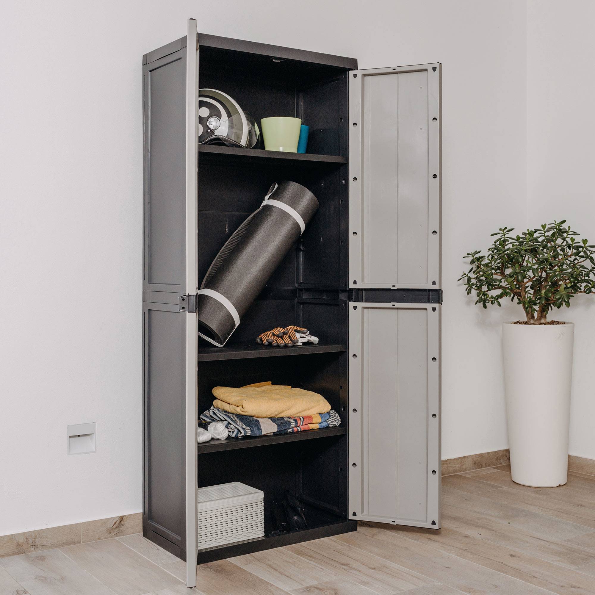 Armoire PVC 2 portes - TOOMAX - 165 cm - Image 3