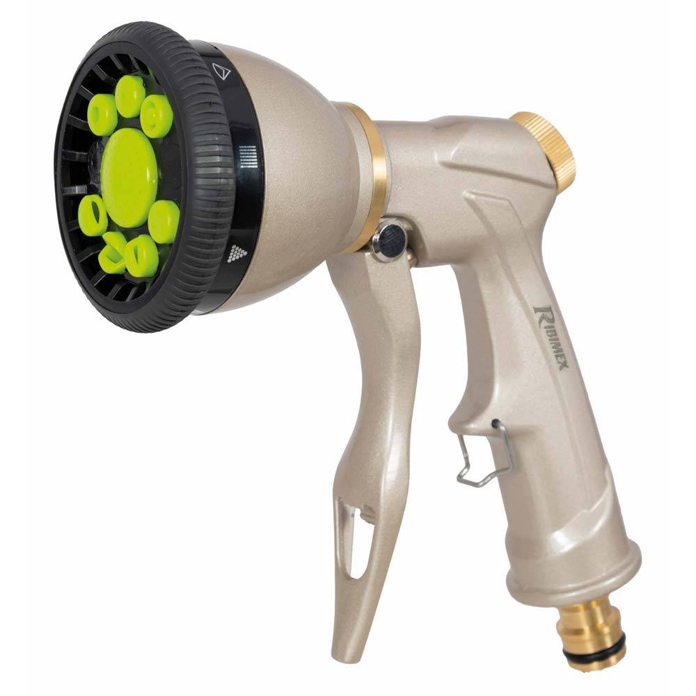 Ribimex - Pistolet métal Pomme Multijets - Image 1