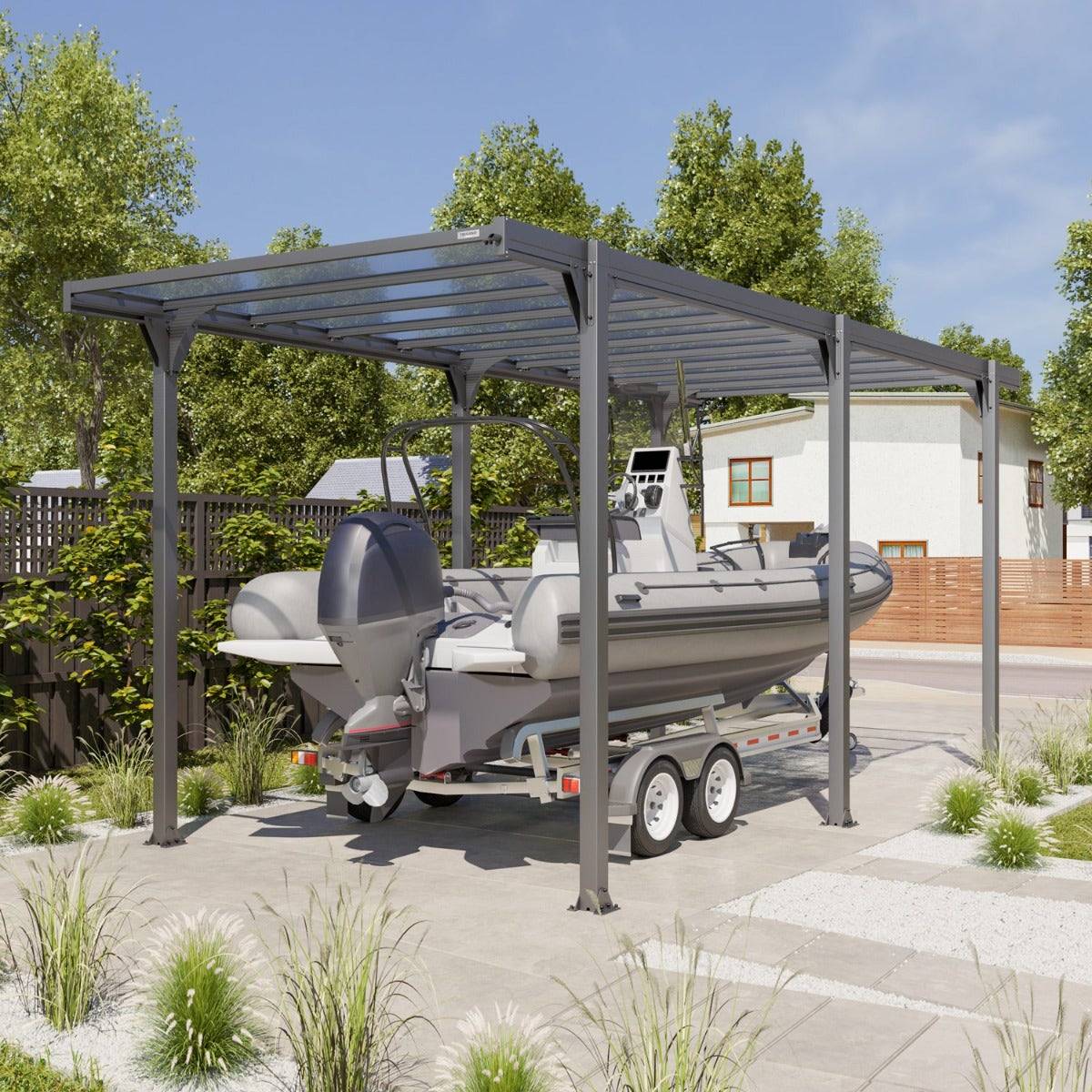 Trigano Jardin - Carport camping car Hegoa 20 - Image 2
