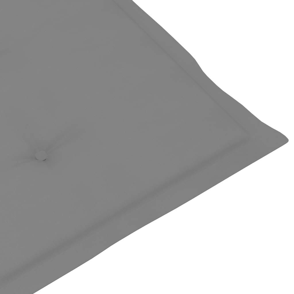 Helloshop26 - Transat chaise longue bain de soleil lit de jardin terrasse meuble d'extérieur avec repose-pied et coussin acacia solide - Imagen 8