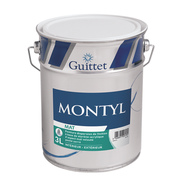 Peinture Montyl NV GUITTET Blanc 3L - 26303