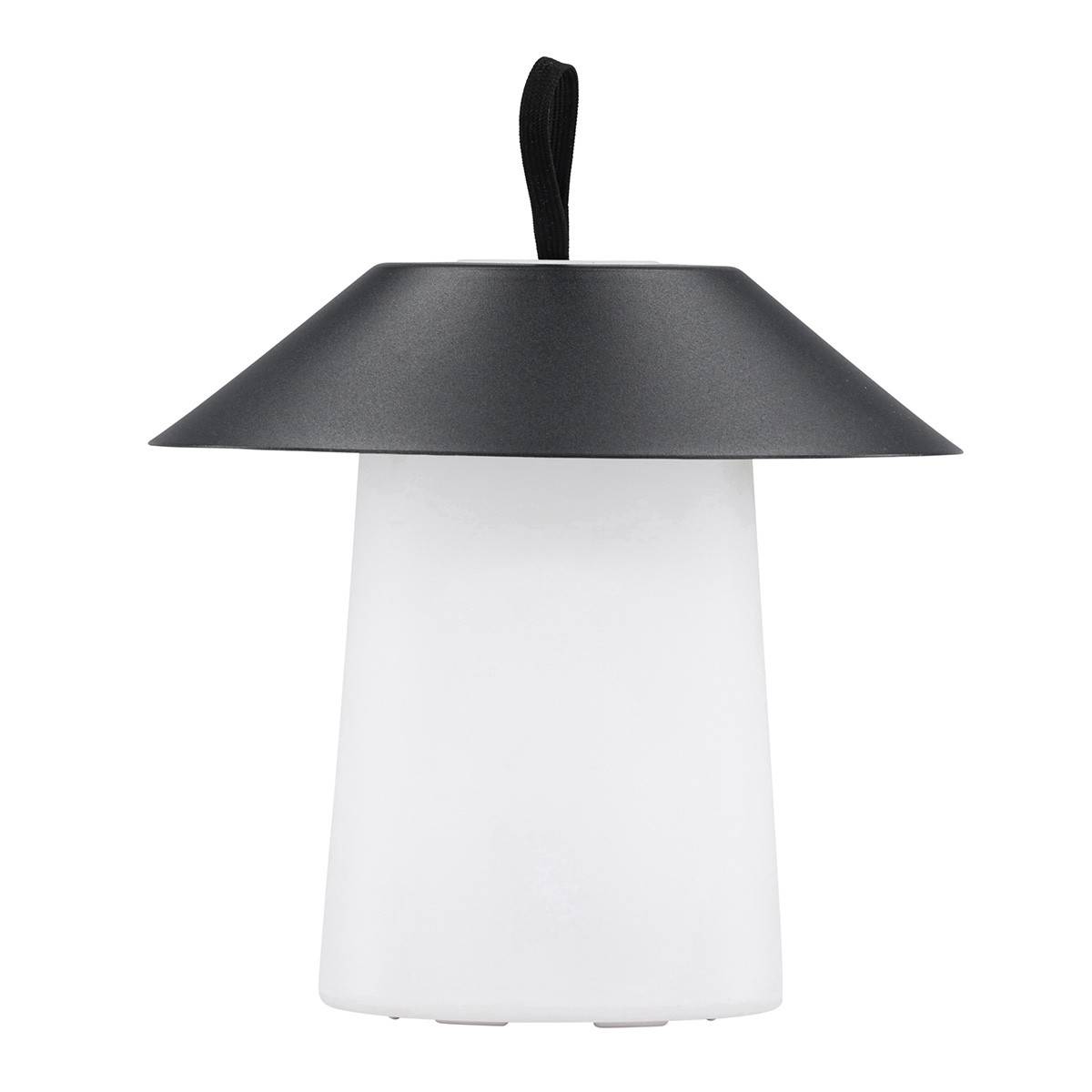 Paris Prix - Lampe à Poser d'Extérieur LED "Rubu" 26cm Noir - Image 1