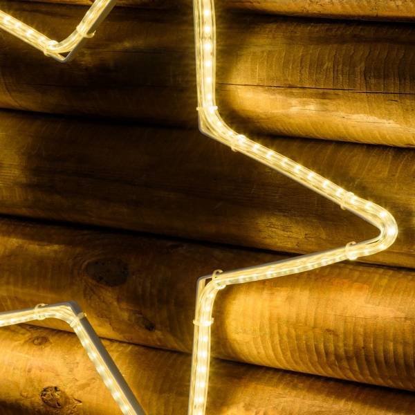 Lotti - Etoile filante lumineuse flash 288 led blanc chaud 100CM IP44 24V Lotti - Imagen 8